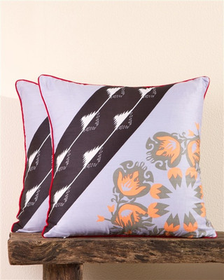 49% OFF on Portico New York Floral Cushions Cover