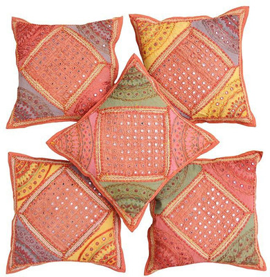 50% OFF on Pezzava Embroidered Bolsters Cover 50% OFF on Pezzava Embroidered Bolsters Cover