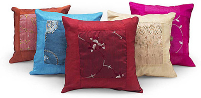 56% OFF on Little India Self Design Cushions Cover