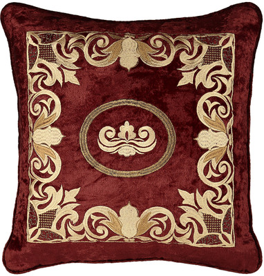 House Of Lotus Embroidered Cushions Cover