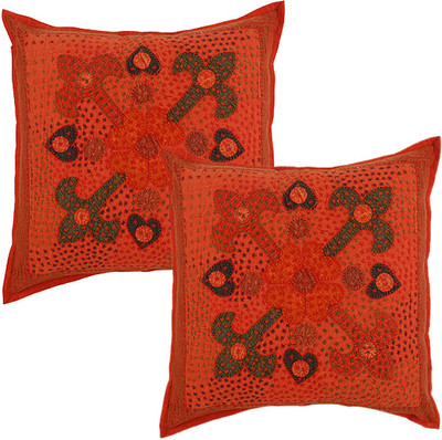 53% OFF on Rajrang Floral Cushions Cover