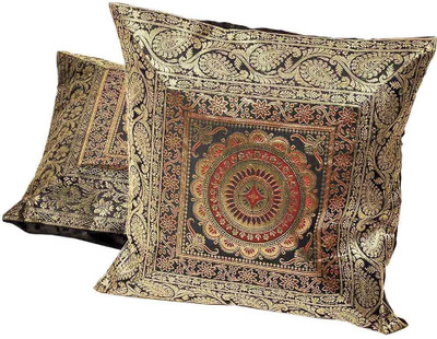 54% OFF on Little India Self Design Cushions Cover