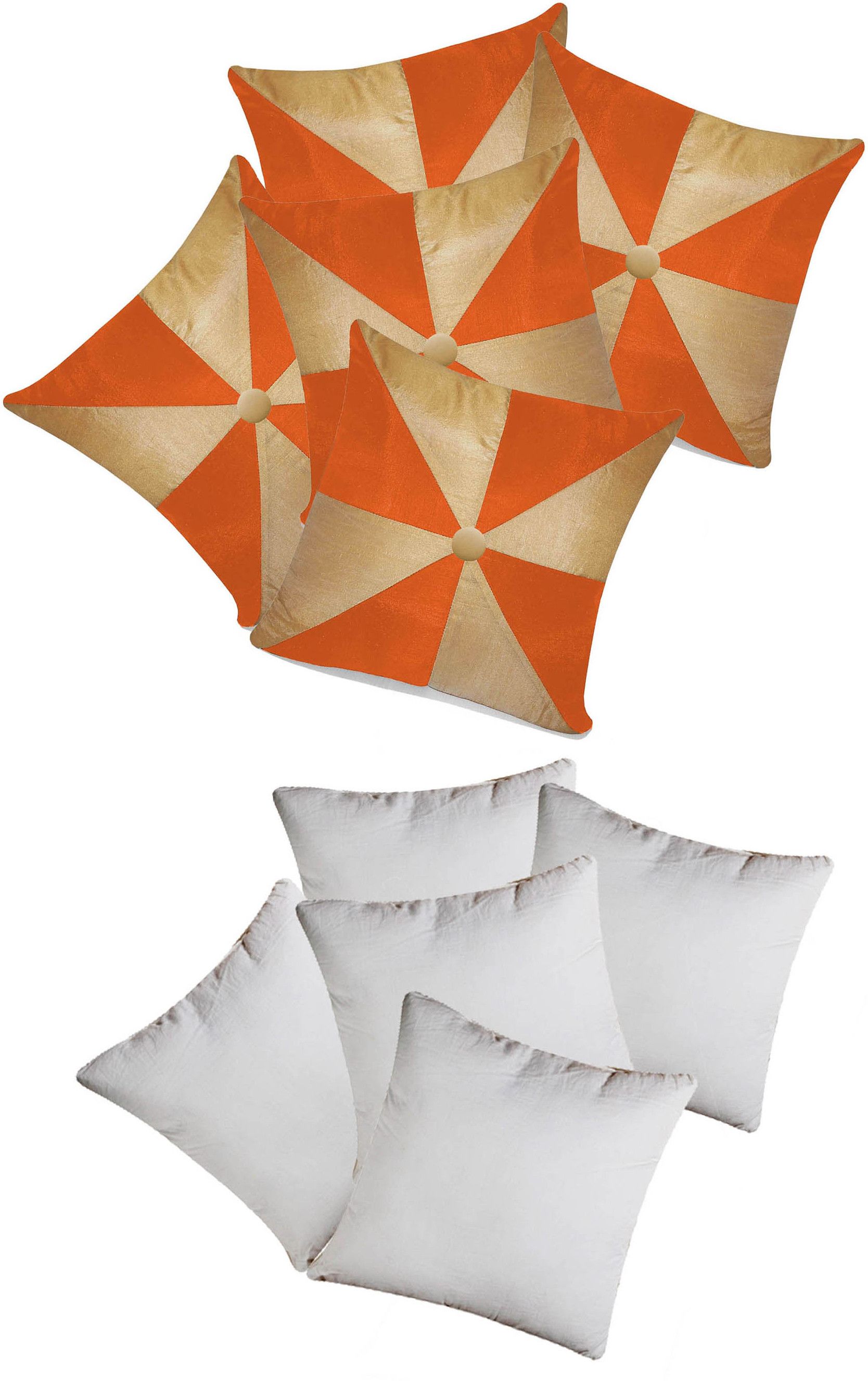 70% OFF on Zikrak Exim Floral Cushions Cover