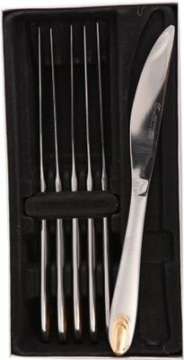 29% OFF on Mullich Cairo Stainless Steel Table Knife Set Pack of 6 29% OFF on Mullich Cairo Stainless Steel Table Knife Set Pack of 6