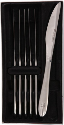 28% OFF on Mullich Cairo Stainless Steel Table Knife Set Pack of 6 28% OFF on Mullich Cairo Stainless Steel Table Knife Set Pack of 6