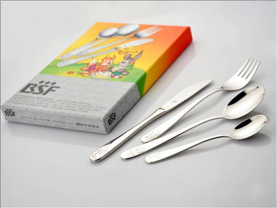 5% OFF on BSF Stainless Steel Cutlery Set Pack of 4 5% OFF on BSF Stainless Steel Cutlery Set Pack of 4