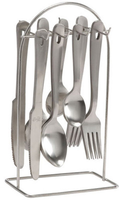 8% OFF on Dinette Plain Sonata Stainless Steel Cutlery Set Pack of 25