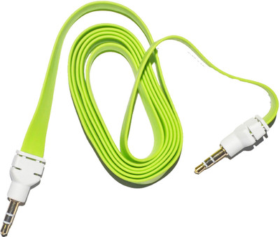 73% OFF on Vasnm Flat_Aux AUX Cable Green 73% OFF on Vasnm Flat_Aux AUX Cable Green