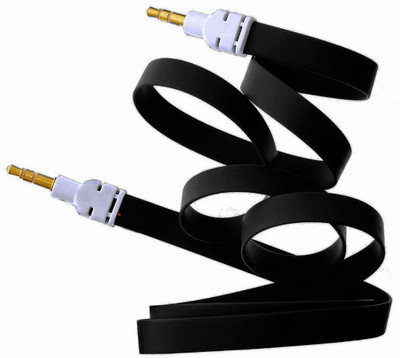 43% OFF on Infolink Flat AUX ILAUX-008 AUX Cable Black