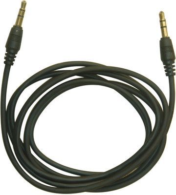 26% OFF on CallOne Universal Audio 3.5mm 2 Meter AUX Cable Black