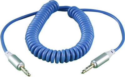 16% OFF on The Fappy Store Color - Twisted Aux wire AUX Cable Blue