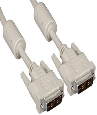 Jinali DVI Male To DVI Male Cable 1.5 Mtr DVI Cable Jinali DVI Male To DVI Male Cable 1.5 Mtr DVI Cable