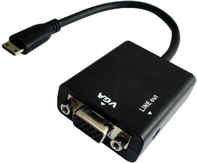 55% OFF on Speed MINI HDMI Male To VGA Female With Sound HDMI Cable 55% OFF on Speed MINI HDMI Male To VGA Female With Sound HDMI Cable