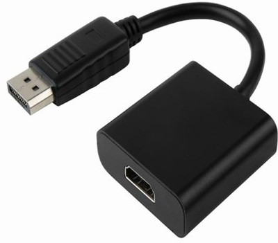 eGizmos Display Port Male To HDMI Female HDMI Cable eGizmos Display Port Male To HDMI Female HDMI Cable