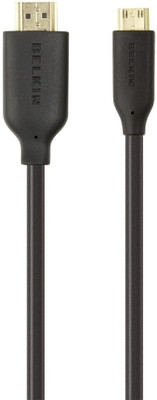 18% OFF on Belkin HDMI-HDMI-MINI-M/M-3M-High Speed F3Y027bf3M (Black Gold) Data Cable 18% OFF on Belkin HDMI-HDMI-MINI-M/M-3M-High Speed F3Y027bf3M (Black Gold) Data Cable