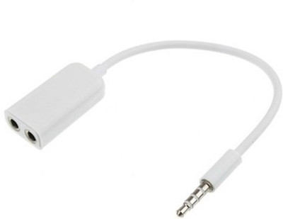 50% OFF on BMS Lifestyle Splitter Cable Headphone Splitter White 50% OFF on BMS Lifestyle Splitter Cable Headphone Splitter White