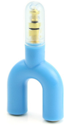 33% OFF on eGizmos Gold Plated Double Audio Jack 3.5mm Pin Headphone Splitter Blue 33% OFF on eGizmos Gold Plated Double Audio Jack 3.5mm Pin Headphone Splitter Blue