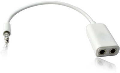 44% OFF on MJR Audio Splitter 3.5 mm Headphone Splitter White 44% OFF on MJR Audio Splitter 3.5 mm Headphone Splitter White