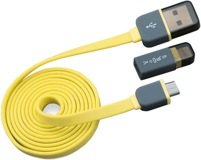 76% OFF on Crook Two Faced Lightening Cable Yellow
