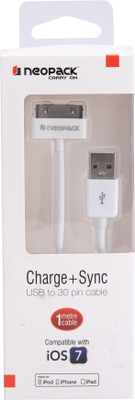 42% OFF on Neopack USB to 30 Pin Flat Cable - 1 Meter USB Cable White 42% OFF on Neopack USB to 30 Pin Flat Cable - 1 Meter USB Cable White
