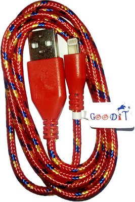 40% OFF on Goodit Data Cable For Apple iPhone USB Cable Multicolor 40% OFF on Goodit Data Cable For Apple iPhone USB Cable Multicolor