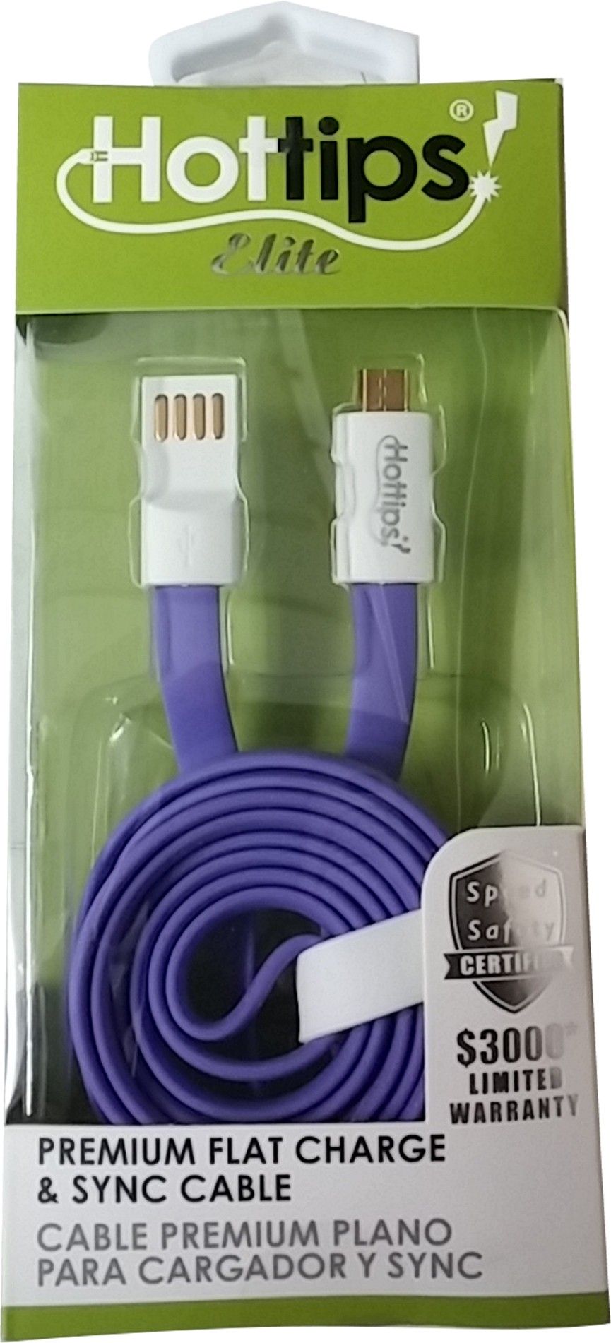 Hottips Elite USB Cable Purple