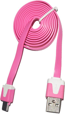 46% OFF on Vasnm Pink Flat Micro USB Sync and Charge USB Cable Pink 46% OFF on Vasnm Pink Flat Micro USB Sync and Charge USB Cable Pink