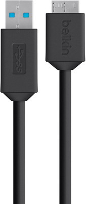 24% OFF on Belkin Micro-B USB 3.0 Cable USB Cable Black 24% OFF on Belkin Micro-B USB 3.0 Cable USB Cable Black