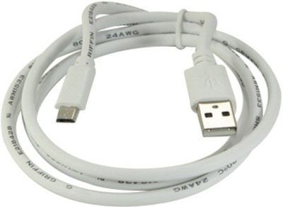 79% OFF on Griffin High Quality OG V8 Pin For Samsung Nokia LG Sony HTC USB Cable White