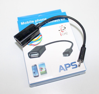 41% OFF on APS Pen Drive Cable Otg Micro USB On The Go Wire Blk-01-3 USB Cable Black 41% OFF on APS Pen Drive Cable Otg Micro USB On The Go Wire Blk-01-3 USB Cable Black