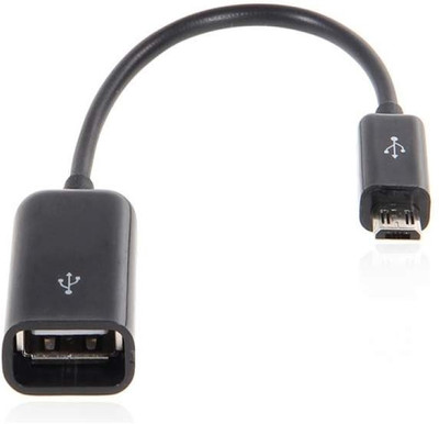 Chevron Micro USB OTG USB Cable Black Chevron Micro USB OTG USB Cable Black