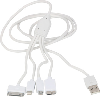48% OFF on Smartpro 5 in 1 USB Cable White 48% OFF on Smartpro 5 in 1 USB Cable White