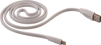 39% OFF on eGizmos Golf Lightning 8 pin to USB Charge Sync for iPhone 6 / 5 / 5S / 5c, iPad mini USB Cable White 39% OFF on eGizmos Golf Lightning 8 pin to USB Charge Sync for iPhone 6 / 5 / 5S / 5c, iPad mini USB Cable White