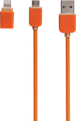 17% OFF on Roccia Vibrant Look for Apple iPhone 5 with converter USB Cable Orange 17% OFF on Roccia Vibrant Look for Apple iPhone 5 with converter USB Cable Orange