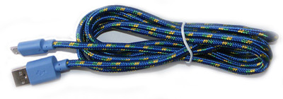 61% OFF on Sygtech Data Sync and Charging Cable for Samsung Nokia Sony Motorola Karbonn Micromax Mobiles USB Blue