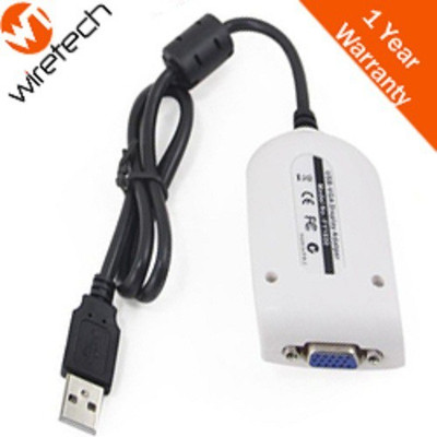 Wiretech WTUVC USB 3.0 to VGA Cable