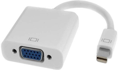 eGizmos Min Display Port To VGA Female (Thunderbolt) VGA Cable eGizmos Min Display Port To VGA Female (Thunderbolt) VGA Cable