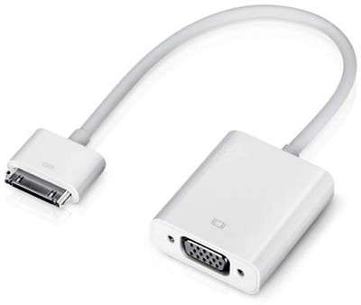 30% OFF on Smartpro 30 Pin Dock Connector to VGA Adapter VGA Cable White 30% OFF on Smartpro 30 Pin Dock Connector to VGA Adapter VGA Cable White
