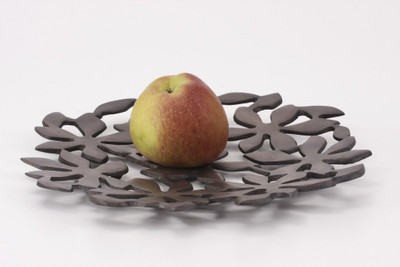 10% OFF on Goyal India Copper Finish Aluminium Decorative Platter Brown