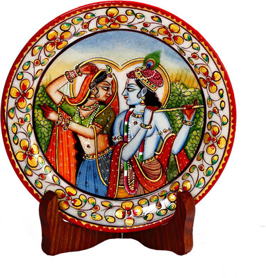 67% OFF on Aapno Rajasthan Stoneware Decorative Platter Multicolor, Pack of 2 67% OFF on Aapno Rajasthan Stoneware Decorative Platter Multicolor, Pack of 2
