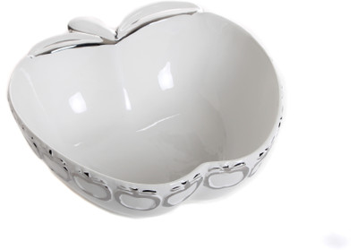 10% OFF on Fennel Porcelain Decorative Platter White, Silver