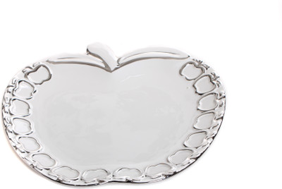 10% OFF on Fennel Porcelain Decorative Platter White, Silver 10% OFF on Fennel Porcelain Decorative Platter White, Silver