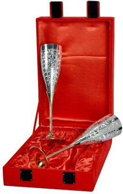 TI Giftware Brass Decorative Platter Silver, Gold, Pack of 2