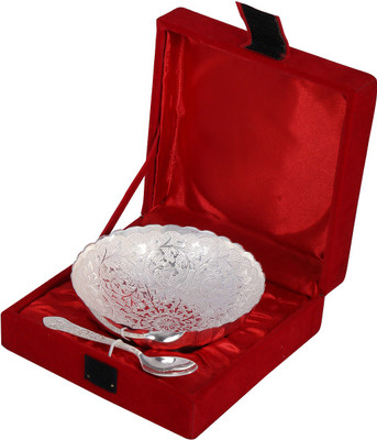 50% OFF on Rajrang Brass Decorative Platter Silver, Pack of 2 50% OFF on Rajrang Brass Decorative Platter Silver, Pack of 2