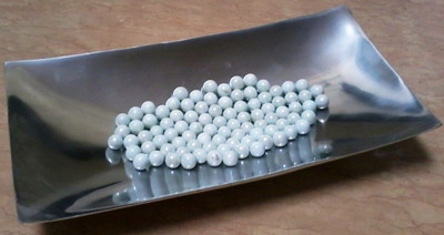 62% OFF on Decoratika Aluminium Decorative Platter Silver