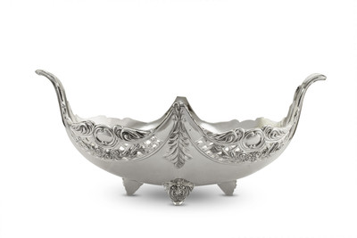 23% OFF on FineDor Silver Plated Decorative Platter Silver 23% OFF on FineDor Silver Plated Decorative Platter Silver