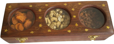 16% OFF on Onlineshoppee Wooden Decorative Platter Brown 16% OFF on Onlineshoppee Wooden Decorative Platter Brown