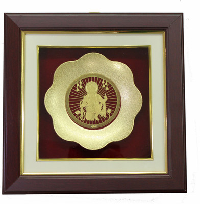 4% OFF on Tofa Gold Plated Decorative Platter Gold, Black 4% OFF on Tofa Gold Plated Decorative Platter Gold, Black