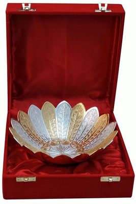 33% OFF on Royal Touch Brass Decorative Platter Silver, Gold 33% OFF on Royal Touch Brass Decorative Platter Silver, Gold