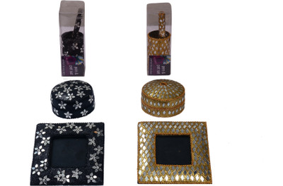 30% OFF on Aadyahome Cast Iron Decorative Platter Black, Gold, Pack of 6 30% OFF on Aadyahome Cast Iron Decorative Platter Black, Gold, Pack of 6